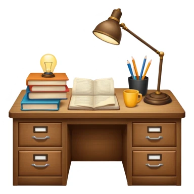 school teacher's desk sticker