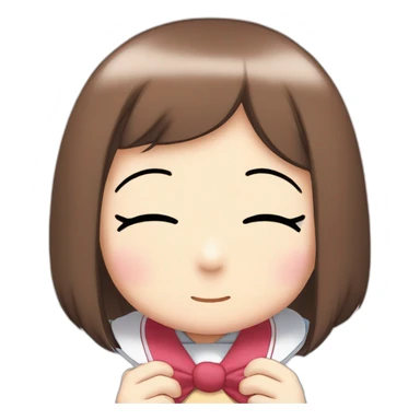 Doraemon kiss Minamoto Shizuka sticker