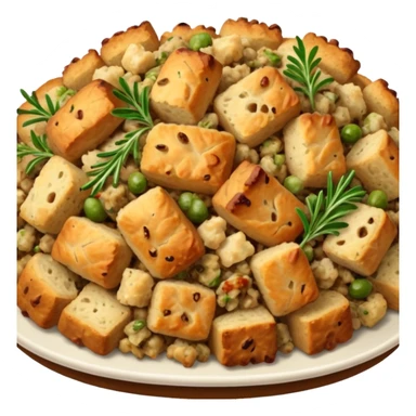 thanksgiving stuffing sticker