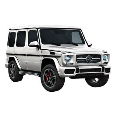 Mercedes g wagon car black  sticker