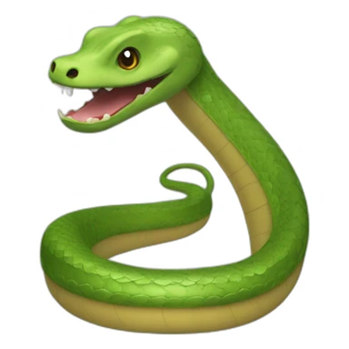 Serpent a tête de souris sticker