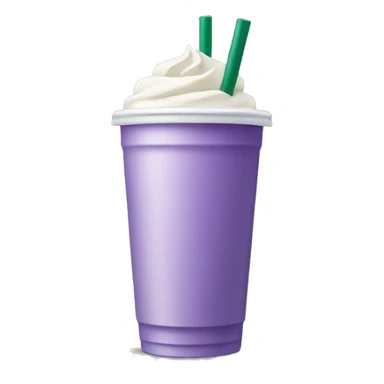 Lavender Starbucks drink  sticker