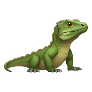 komodo dragon sticker