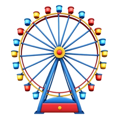 ferris wheel sticker