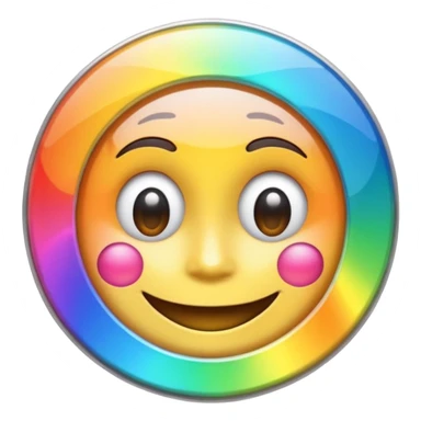 💿 mixed with 🥹 sticker