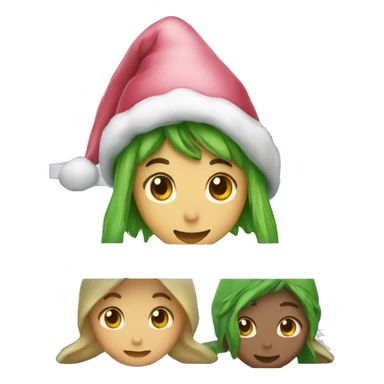 a hood of elves in a refrigerator sticker