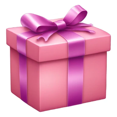 box of chocolates pink sticker