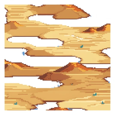 sand dunes in a vast desert sticker