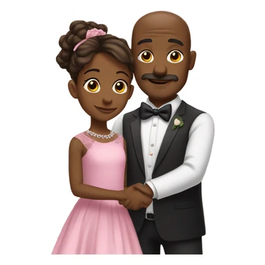 Daddy daughter dance sticker