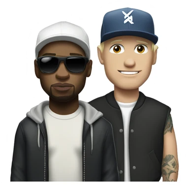 eminem and 50 cent sticker