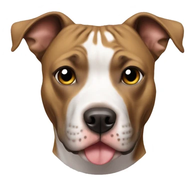 American Staffordshire terrier emoji sticker