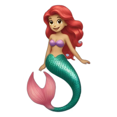 Ariel Mermaid sticker