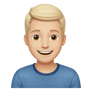 garcon blanc qui discute avec des plusieurs amis sticker