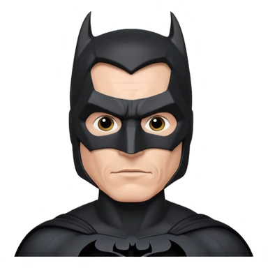 christian bale batman standing sticker