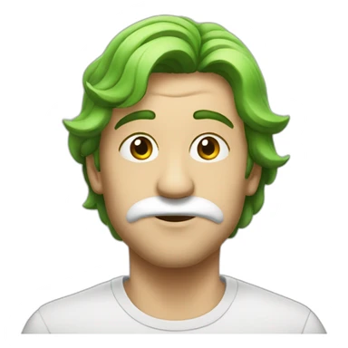 zelenskiy wit white powder on his nose sticker