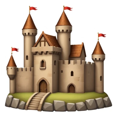 Castle brown sticker