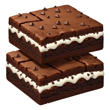 Triple Chocolate Brownie sticker