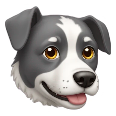 un chien sur un chat sticker