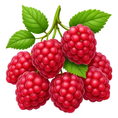 raspberries sticker