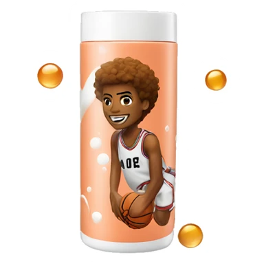 bubble slam dunk moisturizer  sticker