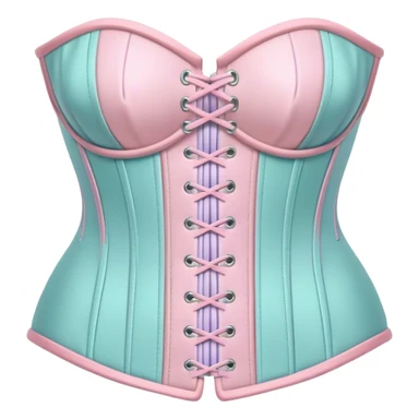 Pastel corset  sticker