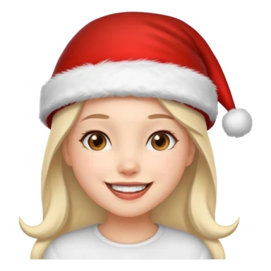 Christmas girly sticker
