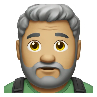 fat grey gat with yellow green eyes sticker