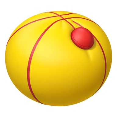 The Hopper Ball Yellow Toy sticker