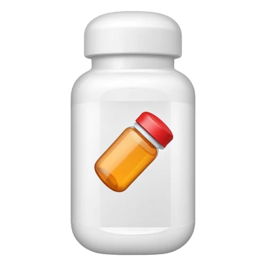 Pill bottle sticker