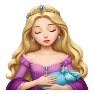 uyuyan güzel  sticker