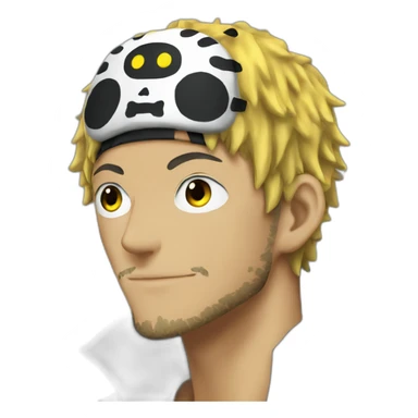 Trafalgar law One piece sticker