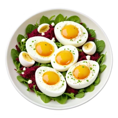 Egg, Labneh and Sumac Salad Bowls
 sticker