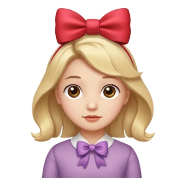 Aww face and in head pookie rebon sticker