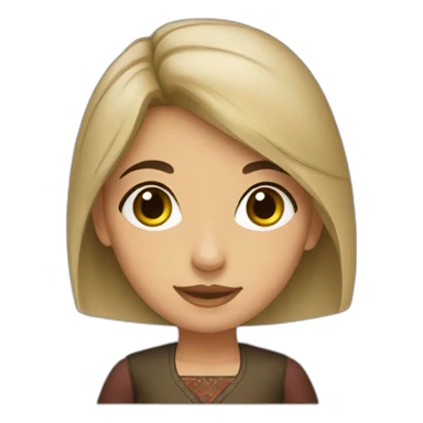 azerbaijani girl sticker