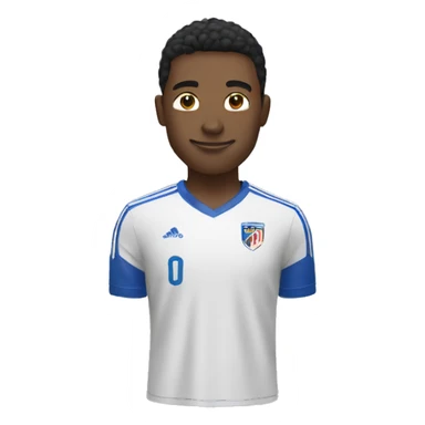 Joueur de foot  sticker