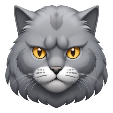 Buff sigma Gigachad cat sticker