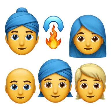 🟦bunun içinde ok işareti olsun ve mavi olsun ve yuvarlak olsun sticker