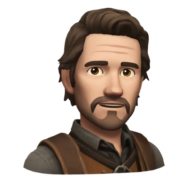 kieran duffy from red dead redemption 2 sticker
