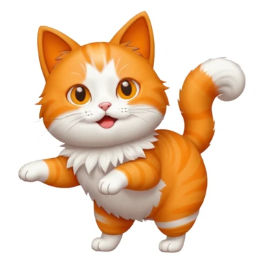 Cat twerking sticker
