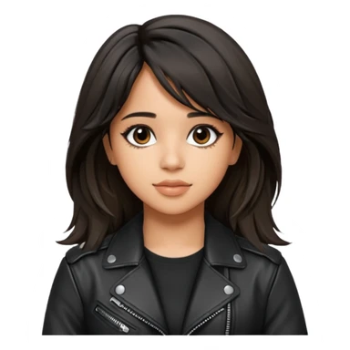 camila cabello wear leather jacket sticker