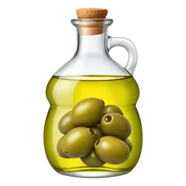 green olives and croatian olive oil bottle sticker