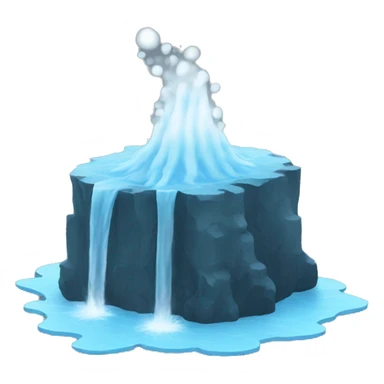 Water Geyser sticker