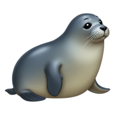 fat seal sticker