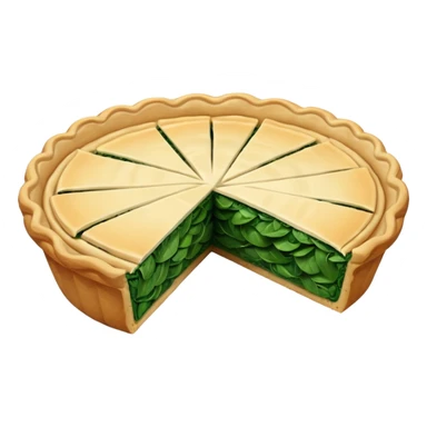 spinach pie sticker