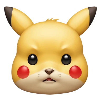 Un Pikachu qui et triste  sticker