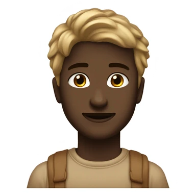 Brown and beige aesthetics ￼ sticker