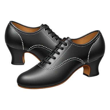 a pair of dancing shoes sticker