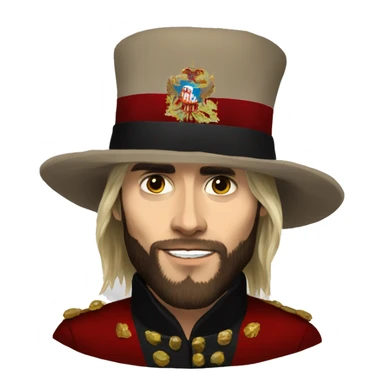 jared leto in the russian hat sticker