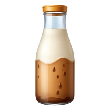 kurma milk bottle sticker