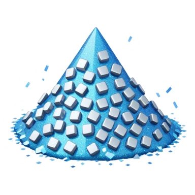 glitter white bank sticker